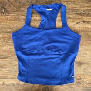 Markia Women's Blue Athletic Racerback Tank Top Size Medium